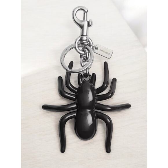 NWT Coach CAX79 Limited Edition Spider Bag Charm Keychain - Picture 1 of 4